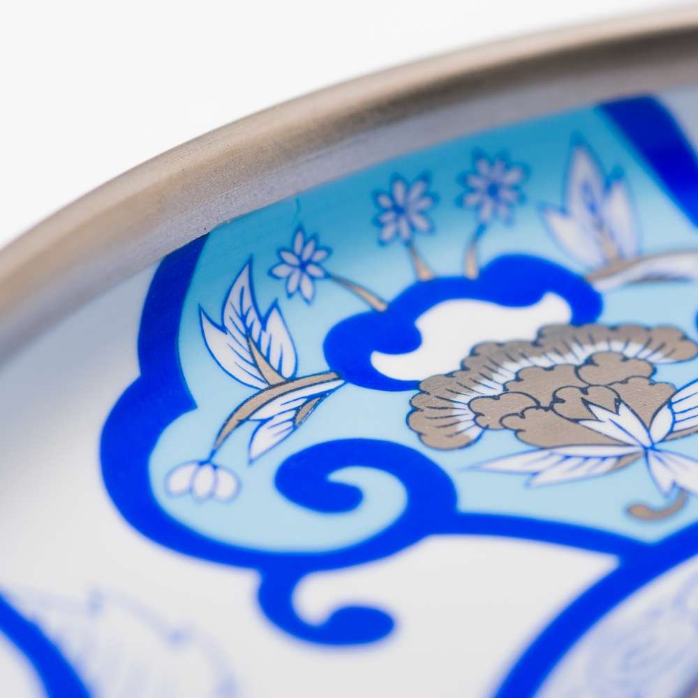 Amazon | ARITA PORCELAIN LAB 和皿 19cm φ190×h30mm JB古伊万里草
